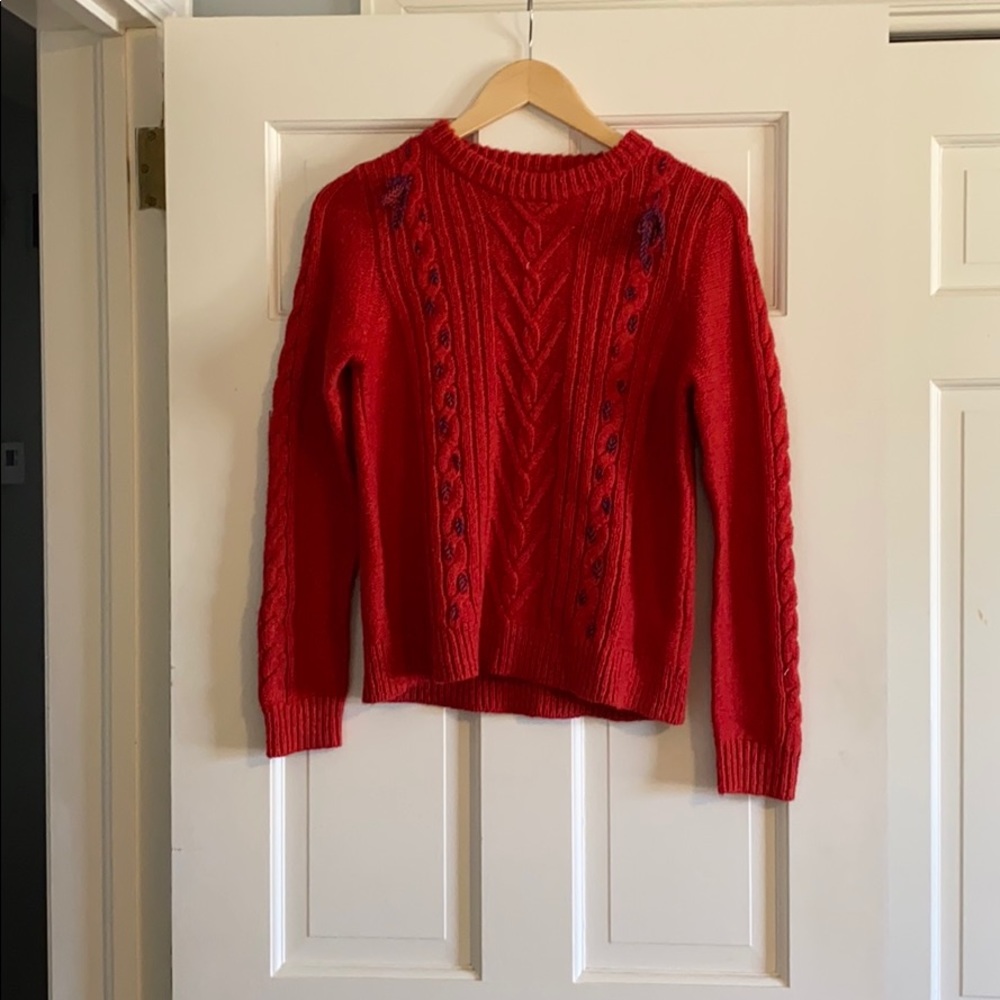 J. Crew “the reeds” sweater